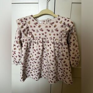 Zara baby girl floral dress. Size 9-12m